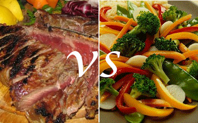 Vegani vs carnivori. Un nutriționist celebru a atras furia ca un magnet. Pont: se termină cu pâine…