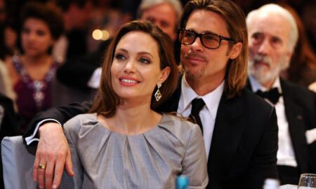 Cine este motociclistul misterios care a vizitat-o pe Angelina Jolie. Fanii sunt in delir!