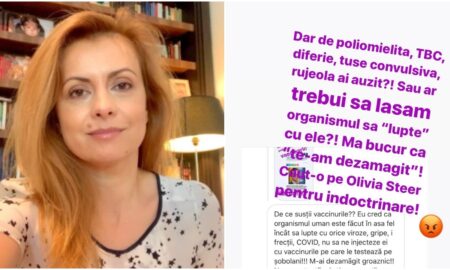 Simona Gherghe, atac la Olivia Steer. „Mă bucur că te-am dezamăgit!”