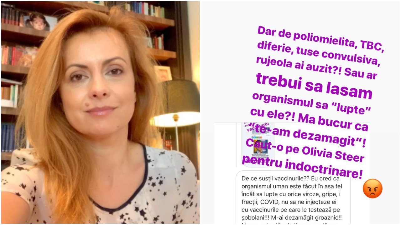 Simona Gherghe, atac la Olivia Steer. „Mă bucur că te-am dezamăgit!”