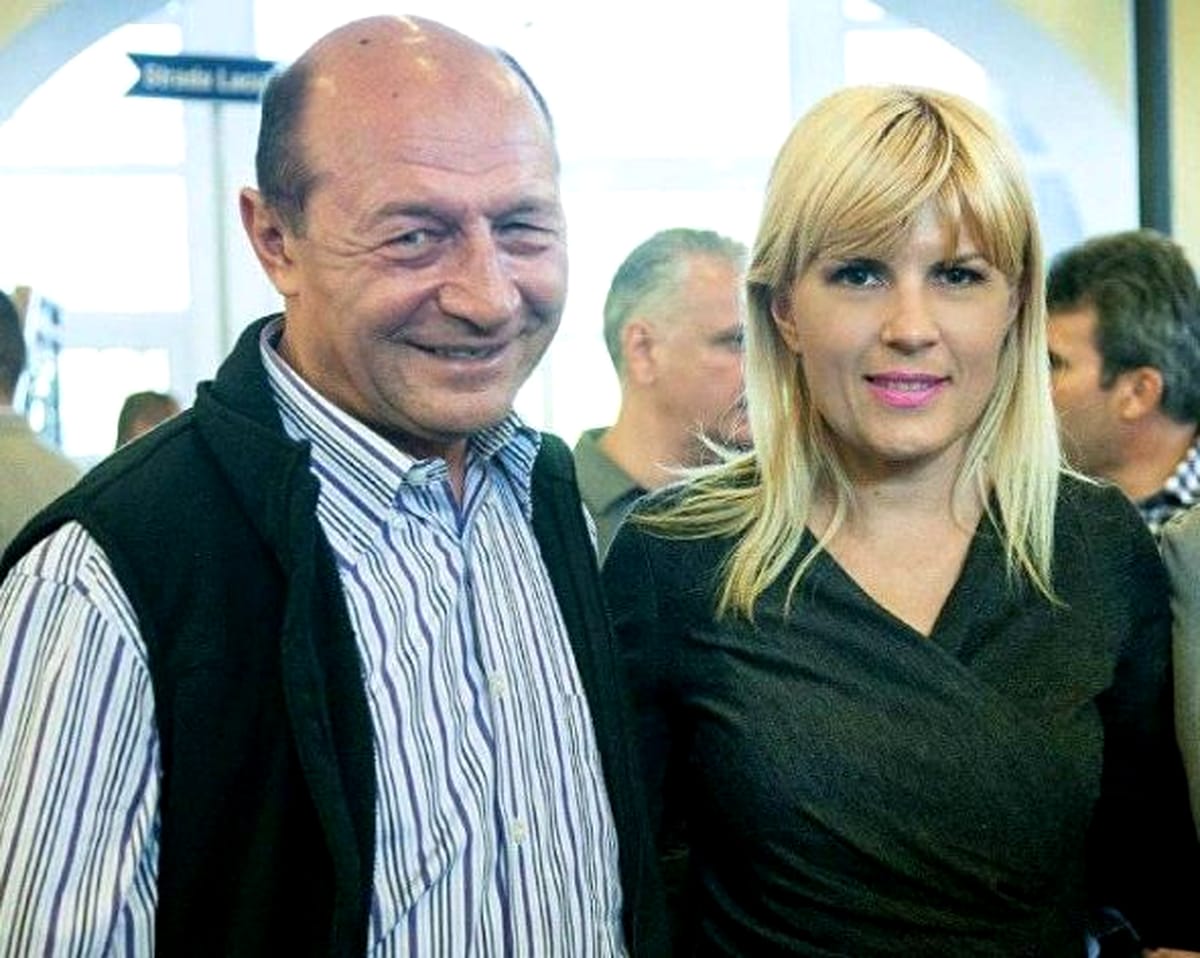 Traian Băsescu și Elena Udrea, politicieni