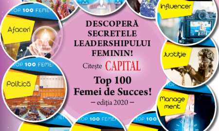 Află secretele leadershipului feminin. Top 100 Femei de Succes, ediția 2020