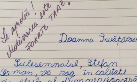 Mesajul unui elev de 10 ani a devenit viral. Ce i-a cerut acesta învățătoarei sale?