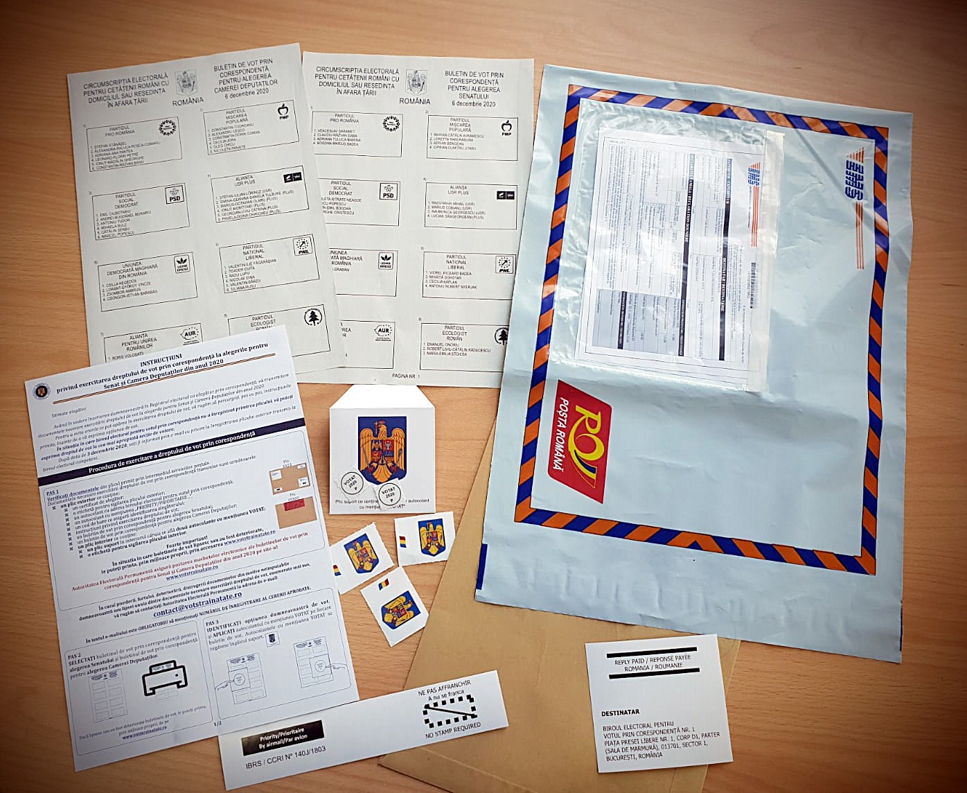 România se pregătește pentru votul prin corespondență. Poșta Rămâna a demarat acțiunea