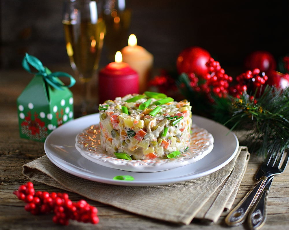 Salată de boeuf de post. Cea mai delicioasă salată, mult mai bună decât cea clasică