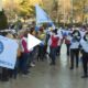 Reducerea sporurilor a scos bugetarii în stradă. Mari mulțimi de protestatari în mai multe orașe