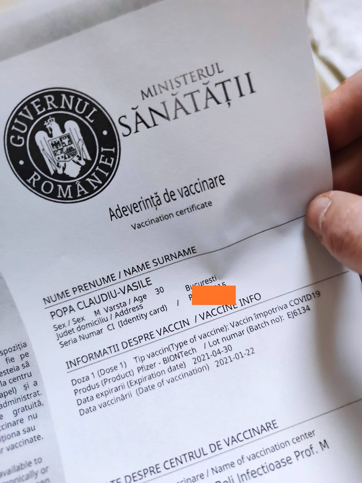 Vaccinul preferat de români. Răsturnare a clasamentului