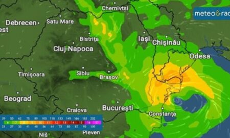 România va fi lovită de un ciclon de proporții. Urmează precipitații abundente și vânt deosebit de puternic