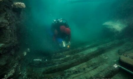 Corabie militară antică şi morminte greceşti, descoperite în Thonis-Heracleion, oraşul scufundat  din Egipt