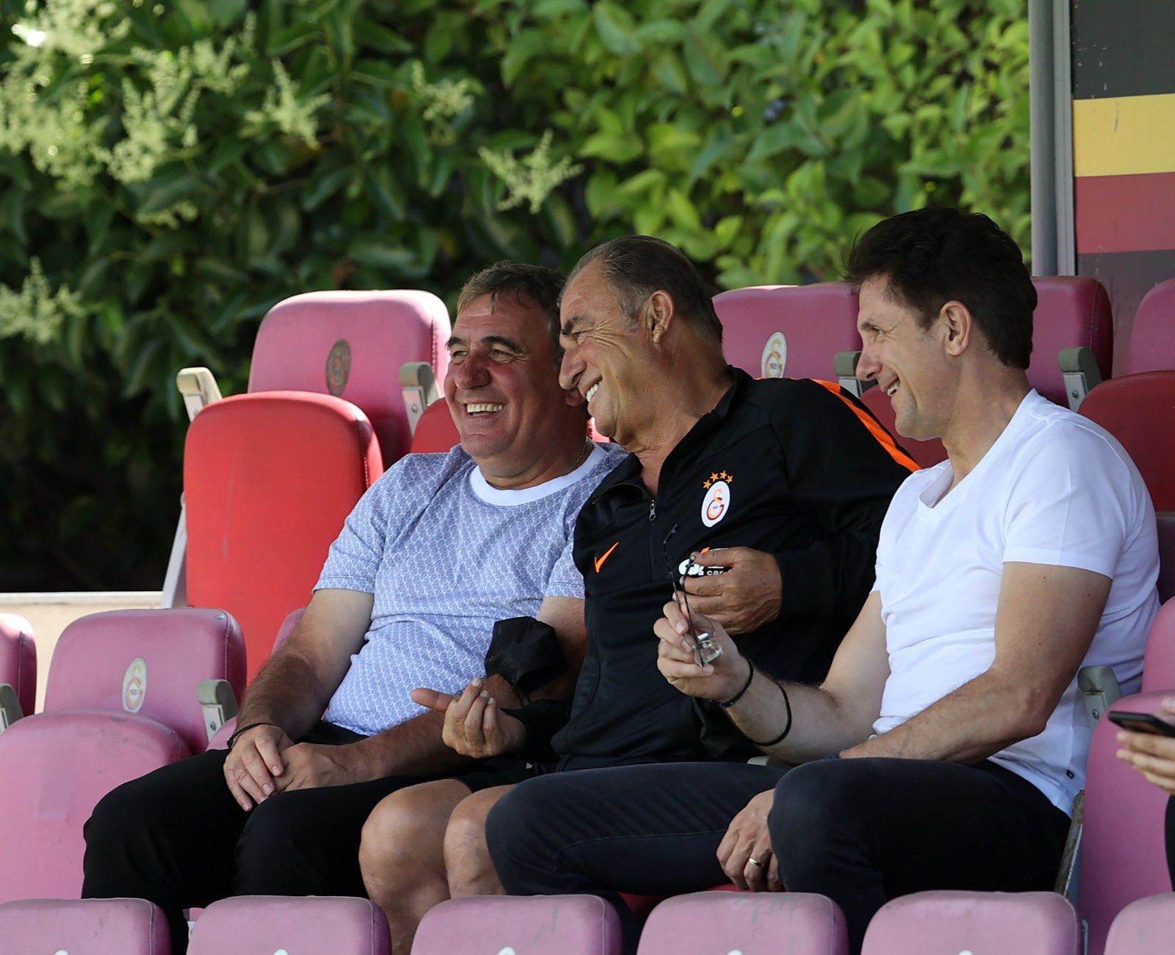 Hagi și Popescu au fost azi la cantonamentul lui Galatasaray. Gestul facut de Arda Turan