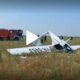 Incident în Chitila. Un avion de mici dimensiuni s-a prăbușit. Două persoane, în stare critică