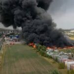 Incendiu devastator la Alba Iulia