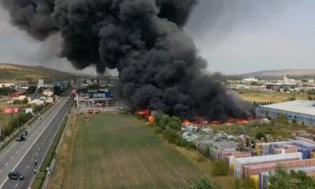 Incendiu devastator la Alba Iulia