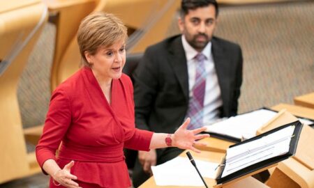 Video. Nicola Sturgeon,premierul Scoției vrea un referendum pentru independență. Boris Johnson se opune vehement