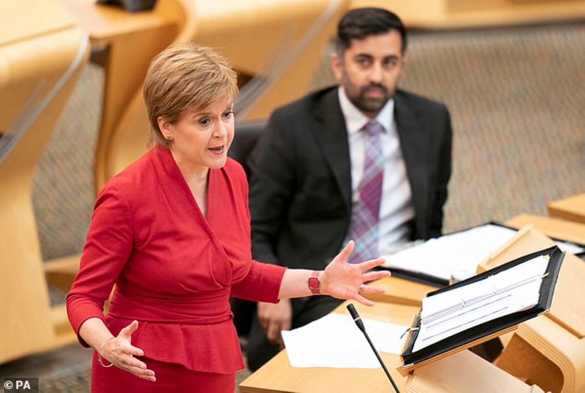 Video. Nicola Sturgeon,premierul Scoției vrea un referendum pentru independență. Boris Johnson se opune vehement