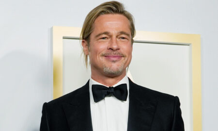 Momente de tandrețe surprinse între Brad Pitt și Ines de Ramon la un concert. Să vorbește de o nouă relație