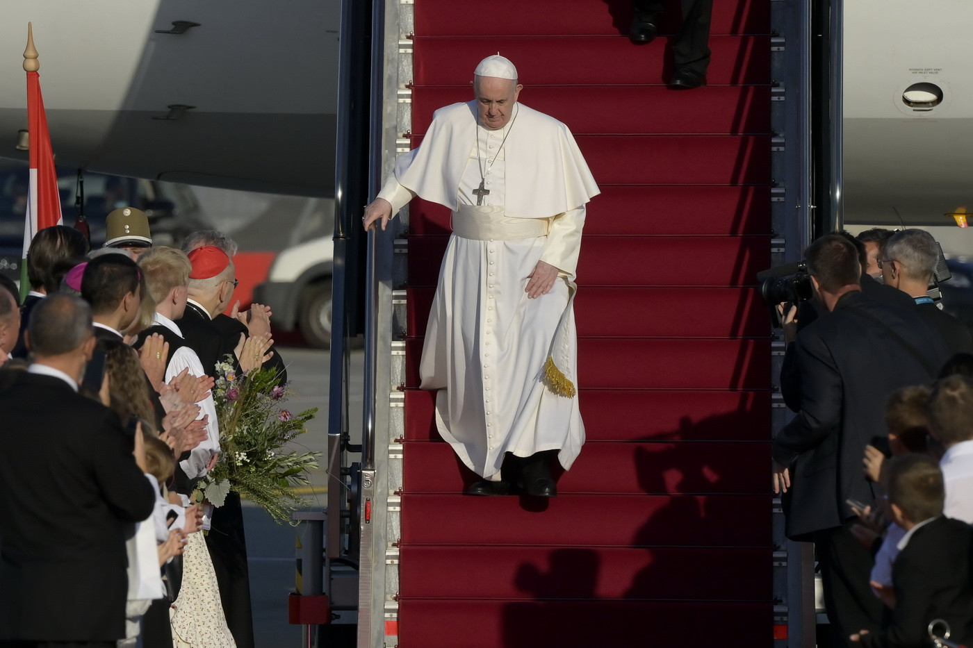 Papa Francisc în vizită în Ungaria. Rămâne doar câteva ore