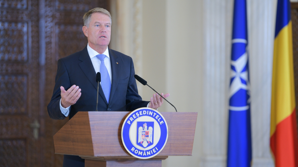 Video. Preşedintele Klaus Iohannis, declaraţie de presă părtinitoare după demiterea guvernului Cîțu. Ce poate vedea un simplu cetățean