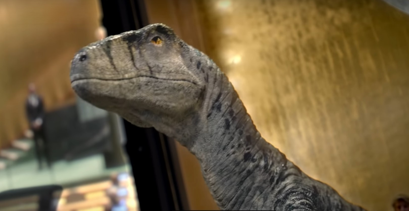 Video. O campanie originală a ONU. Un dinozaur dă sfaturi omenirii