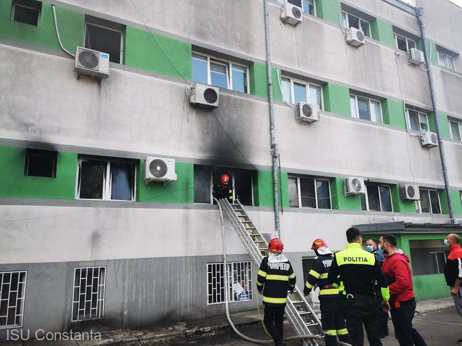 Au anunțat câți pacienți erau în Secţia de Terapie Intensivă când a izbucnit incendiul la Spitalul de Boli Infecţioase din Constanţa