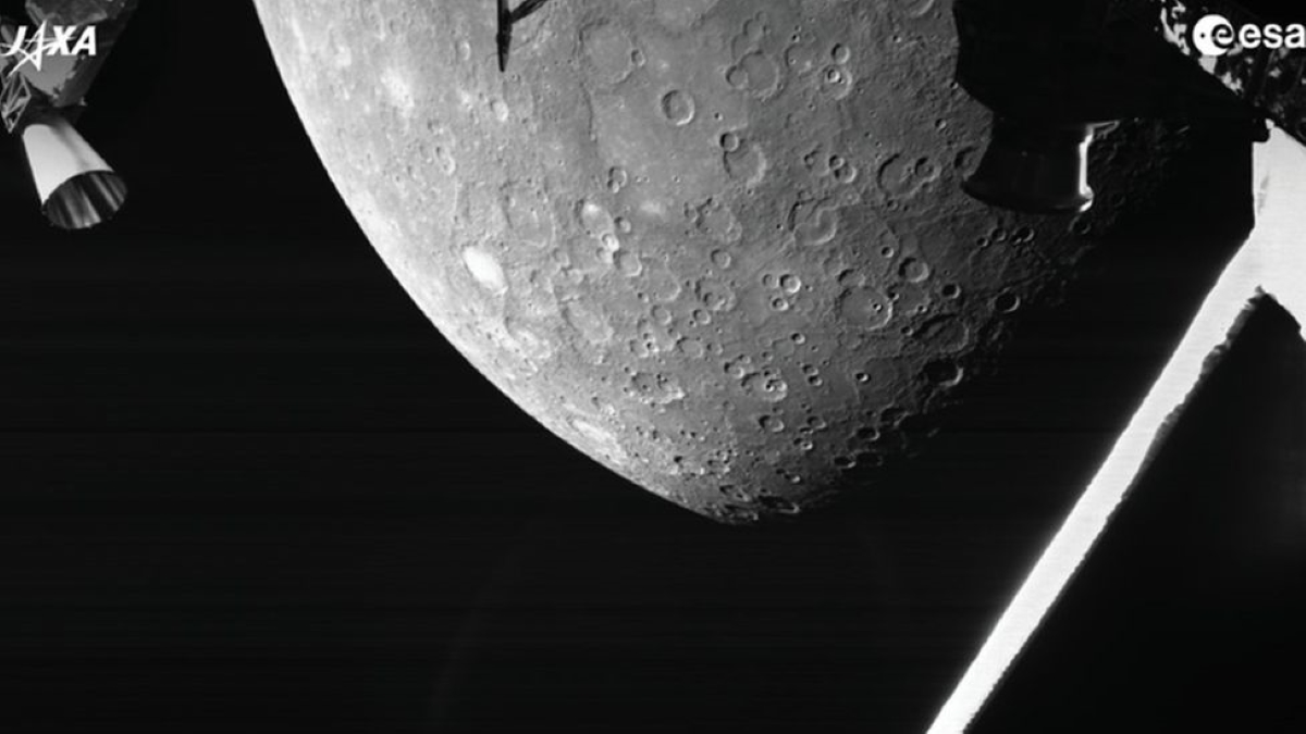 Video. Sonda spaţială BepiColombo, primul zbor în jurul planetei Mercur