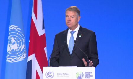 Klaus Iohannis, la COP26: „Nu avem timp de pierdut! Trebuie să acționăm acum!”