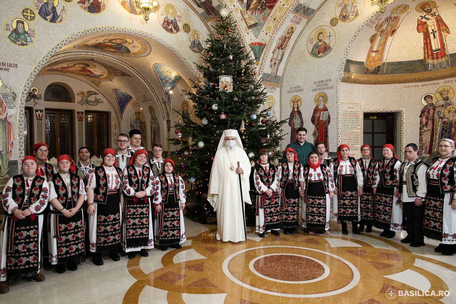 Colind emoționant pentru Părintele Patriarh Daniel