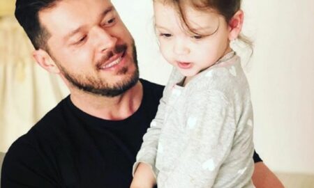 Ce spune Victor Slav despre relația cu fetița lui, Sofia: „Mă uimește de la o zi la alta”