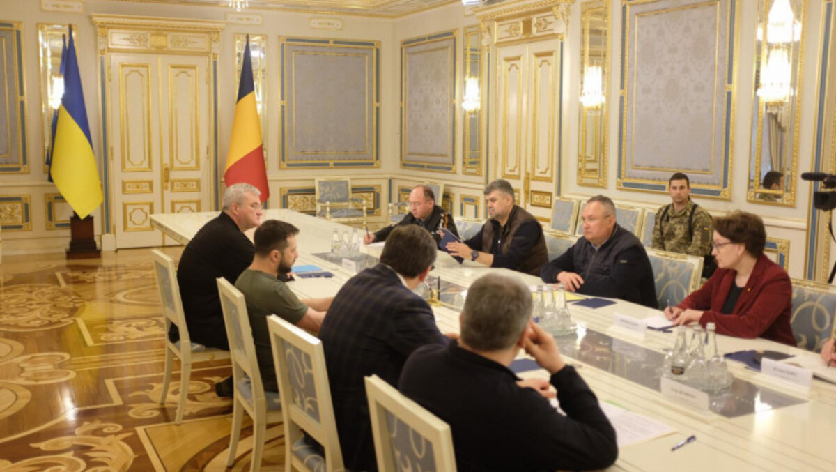Ciucă, Ciolacu și Aurescu s-au întâlnit la Kiev cu Zelenski. Fără Florin Cîțu. Există explicații