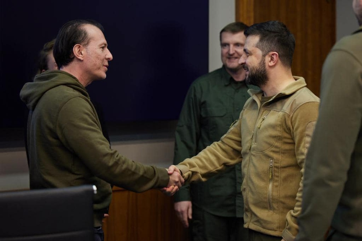 Florin Cîţu, singur la Kiev. A susţinut un discurs în cadrul Congresului autorităţilor locale şi regionale