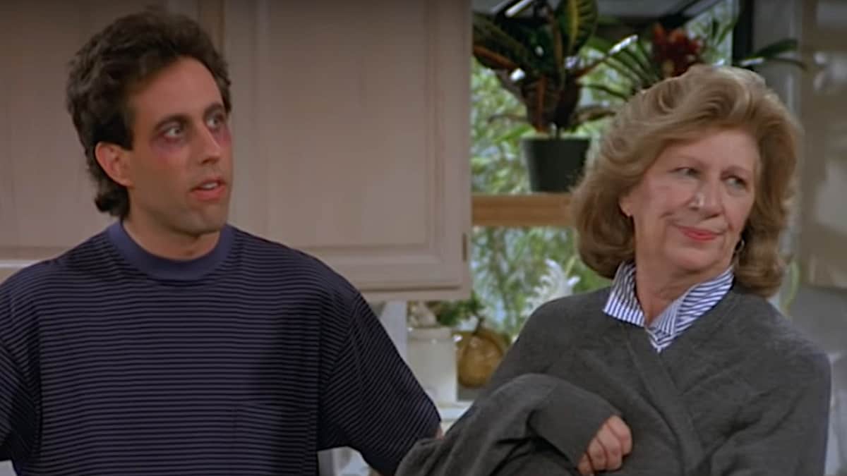 Jerry Seinfeld și Liz Sheridan