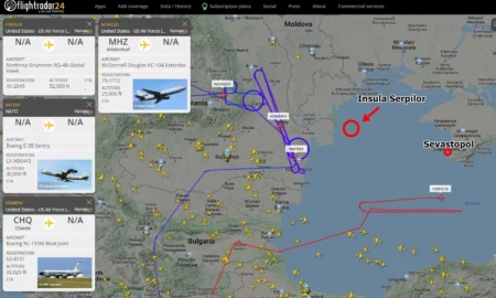 Litoralul românesc și Marea Neagră, intens supravegheate de avioane și drone spion trimise de SUA și NATO