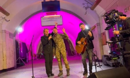 Ucrainenii s-au trezit că, în plin război, două staruri internaționale au venit să le cânte
