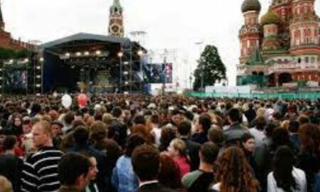 Rușii au criticat războiul lui Vladimir Putin. S-a întâmplat la un concert din Sankt Petersburg