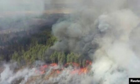 Efectul bumerang. Norul de fum de la Cernobîl se îndreaptă spre Rusia