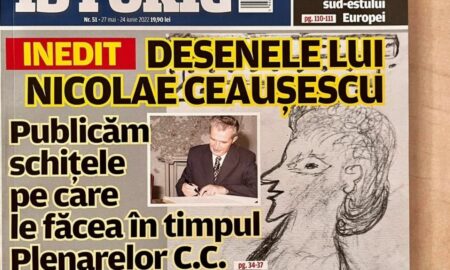 Ceaușescu schița pe foaie tot felul de chipuri ciudate în timpul ședințelor de partid. Unul dintre portrete pare a fi al Elenei