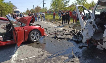 Accident grav lângă Iași. Coliziune frontală, din cauza vitezei. Mai mulți răniți…