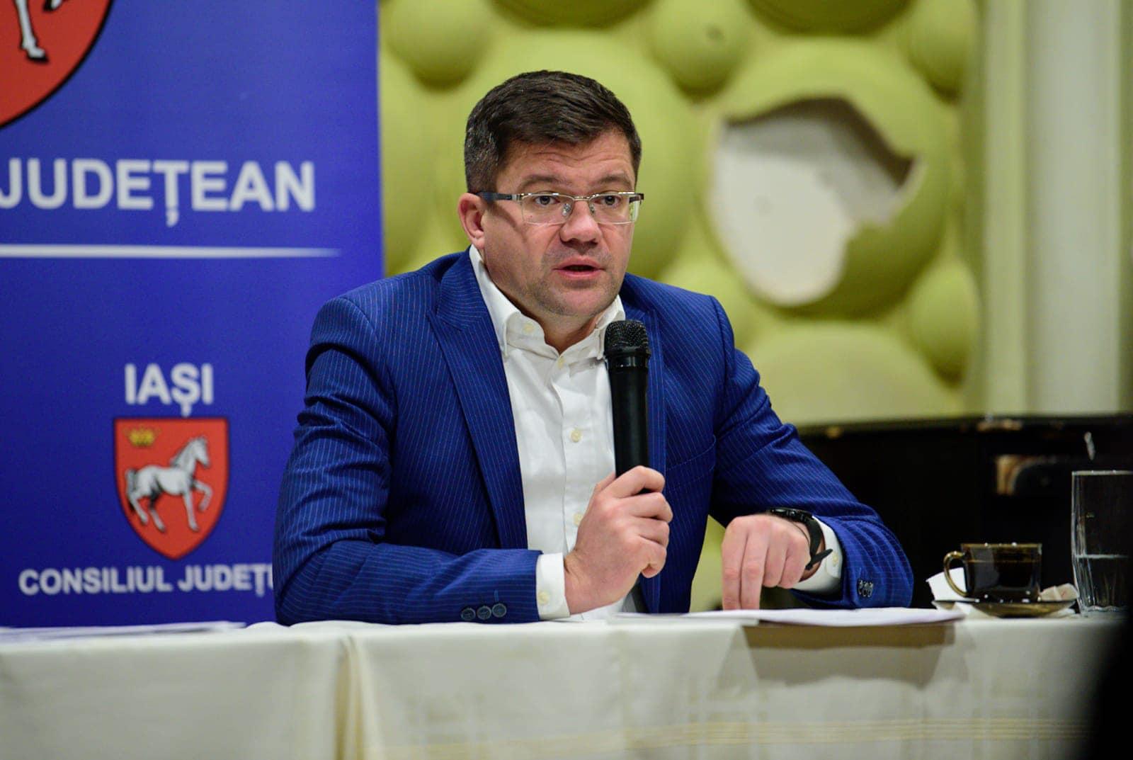 Costel Alexe, președintele CJ Iași, din suspect a devenit inculpat într-un dosar de la DNA. Nu e vorba de cel cu tablă