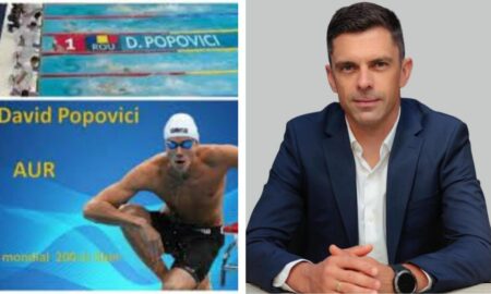 Ministrului maghiar al Sportului, acuzat de o gafă legată de sentimentele românești pentru perfomanța lui David Popovici