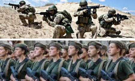 Femeile din Ucraina, obligate să se înroleze în serviciul militar