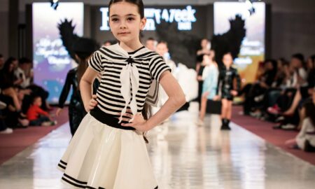 De pe podiumurile din Moldova, pe scenele din România: Delia, la cei șase ani, este fotomodel și actriță