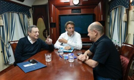 Iohannis a ajuns, cu maximă discreție, la Kiev. Macron, Scholz şi Draghi s-au ţinut de cuvânt şi au ajuns acolo cu trenul