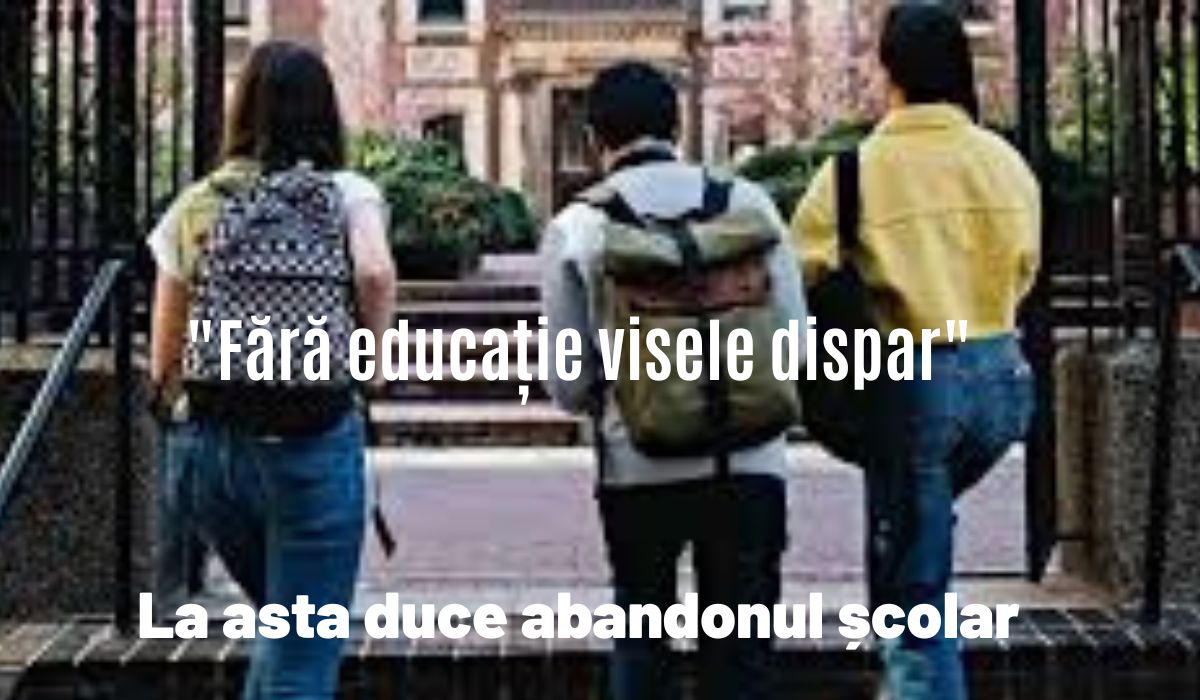 Copiii de azi ai României vor fi proștii Europei de mâine? Asta relevă statistica privind abandonul școlar