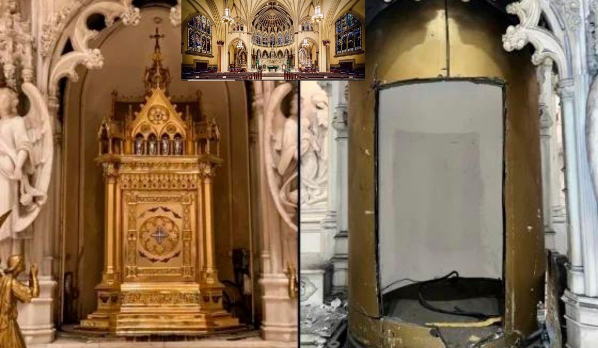 A fost furat artefactul de 2 milioane de dolari din Biserica Romano-Catolică din New York