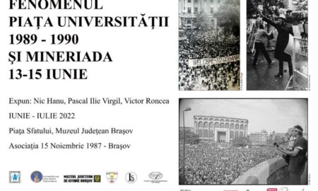 Fenomenul Piața Universității și Mineriada din Iunie 1990, azi în Piața Sfatului din Brașov