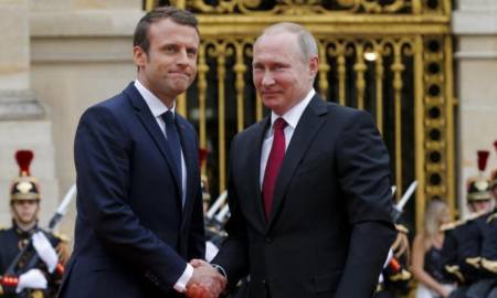 Ce a discutat Macron cu Putin în luna februarie pentru a evita războiul din Ucraina