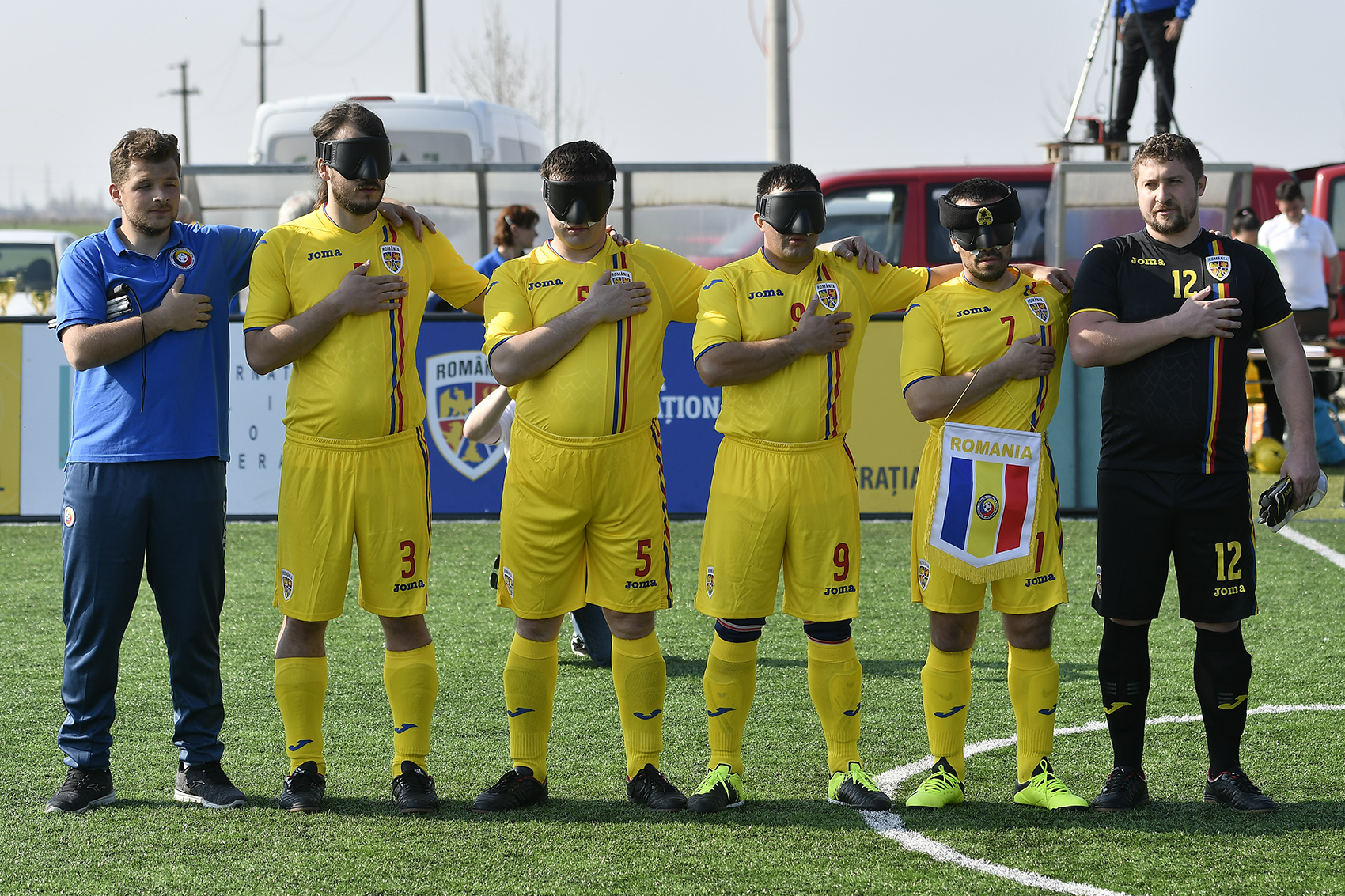 Fotbaliștii români nevăzători, performață mai bună decât a echipelor tradiționale. Au urcat în top 10 Euro 2022. VIDEO