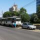 Circulația tramvaielor de pe linia 5, blocată pentru 90 de minute. O şoferiţă și-a parcat mașina pe șine