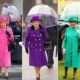 Incredibila Elisabeta, regina curcubeu. O analiză de decenii arată paleta cromatică a reprezentantei monarhiei britanice. Foto