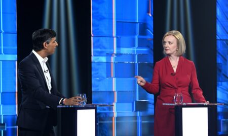 Ce s-a întâmplat în timpul dezbaterii între Liz Truss şi Rishi Sunak, în cursa pentru postul lăsat liber de Boris Johnson. VIDEO
